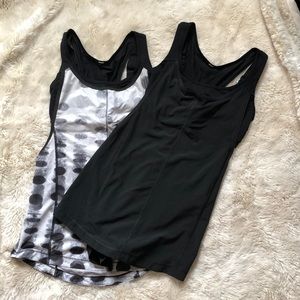 Lululemon tank with built in bra (2 included)